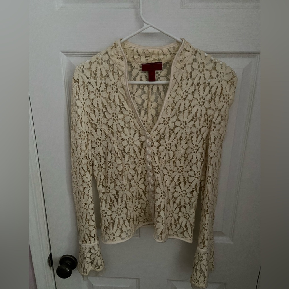 JS Collections lace top
